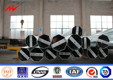 30 Ft 3mm NEA Galvanized Steel Power Pole für obenliegende Linie Projekt