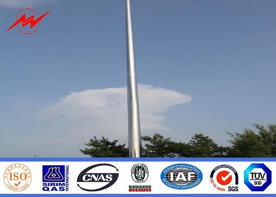 30m multisided galvanisierten hohen Mastpfosten des heißen Bades mit anhebendem System