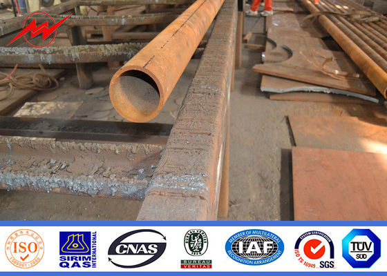 6m einarmige galvanisierte SolarstraßenlaternePfosten für Straßenbeleuchtung