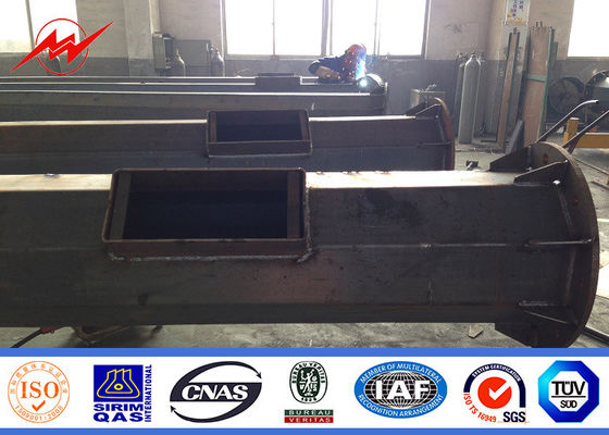 Bitumen und heißes Bad galvanisierten 55ft NEA Pfosten elektrischer Leistung