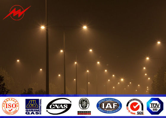 7m HöhensolarstraßenlaternePfosten galvanisiert für Straßenlandstraßenbeleuchtung