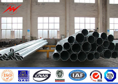 Hot Dip Galvanized Steel Transmission Power Pole mit ISO9001 Zertifikat