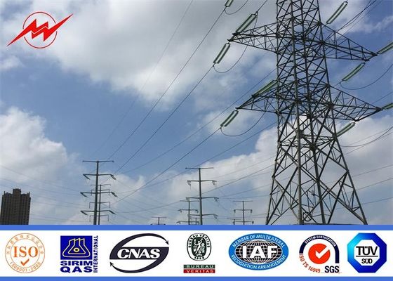 Kundengebundene sich verjüngende Röhren- Stahl-Strukturen Electric Powers Pole, ISO9001