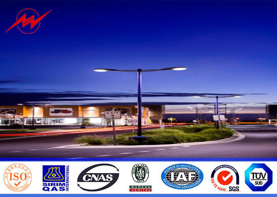 10mm 3mm Wandstärke galvanisierte Stahl-Polen für Landstraßenlicht