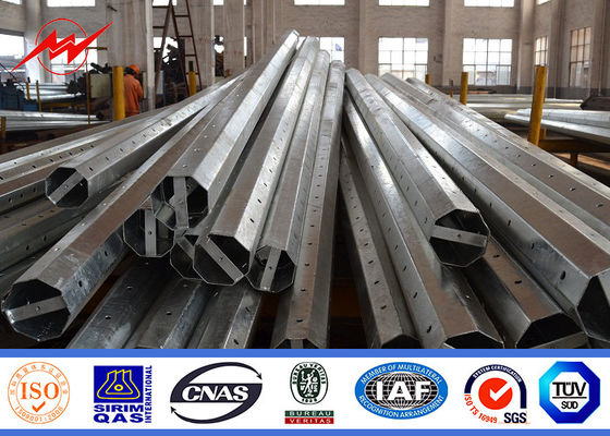 elektrische Sendeleistung Pole 11KV HDG 25M 20KN mit Querwaffen