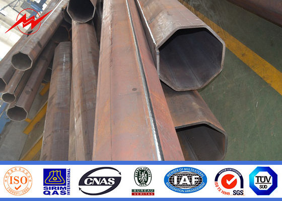 HDG 32M 20 elektrischer Stahl-Strommaste KN 5mm 3 Abschnitte mit Querwaffen