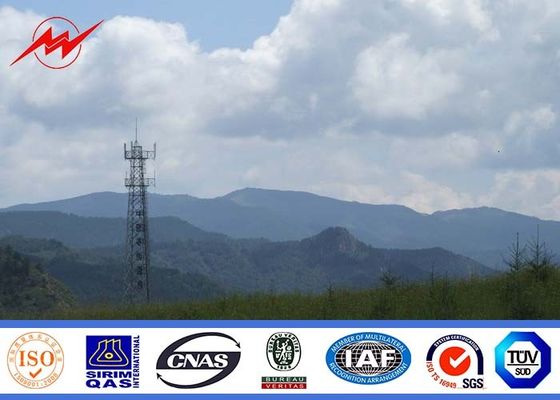Stahl- Telekommunikations-zelluläre Antennen-Mono-Pole-Turm für Kommunikation, ISO 9001