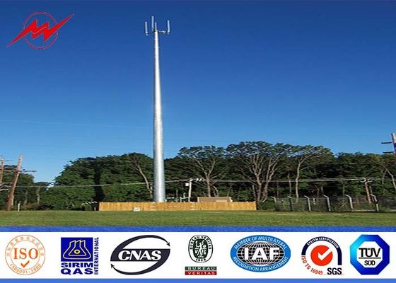 Beleg-Ärmel spitzte sich 80ft G/M Mono-Pole Turm mit gegossenem Beton zu