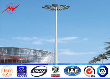 Polygonaler 35M hoher Mast Pole für Stadions-Beleuchtung
