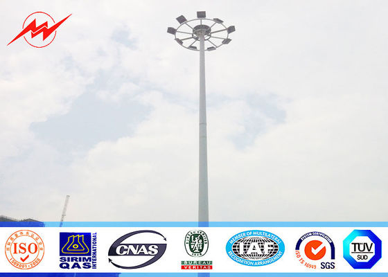 Multisided 30M 24 Lichter hohe Mast-Pole-Quadratlichtanordnung für Seehafenanwendung