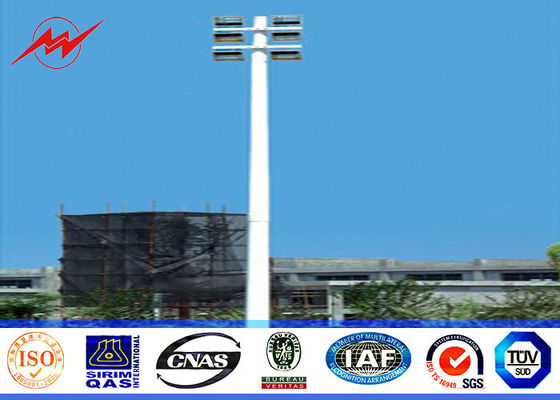 70 Meter in Höhe hohem Mast Pole mit Kreislaternenplatte für Flutbeleuchtung