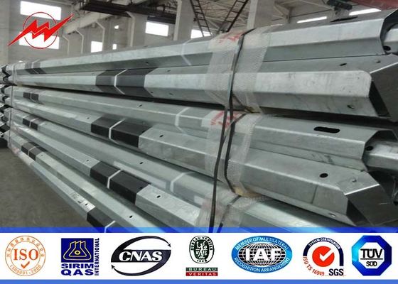 Stahlstrommast 69kv 12sides 25ft für Netzverteilungsstrukturen mit kletternder Sprosse