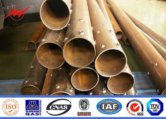 Galvanisierter sich verjüngender 30m hoher Mast heller Pole, helle Wohnpolen im Freien