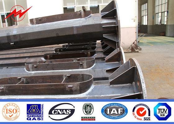 35M runder galvanisierter Stadions-hoher Mast heller Pole mit anhebendem System 400kg Rasing