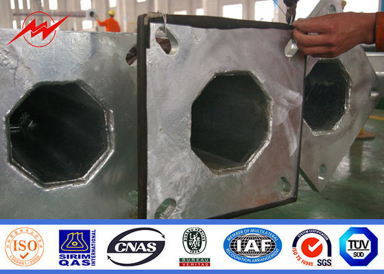 Wasserdichte heißes Bad-Galvanisation 9m helle Solarpolen für Landstraßen-Beleuchtung