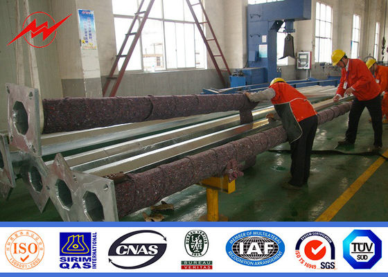 Wasserdichte heißes Bad-Galvanisation 9m helle Solarpolen für Landstraßen-Beleuchtung