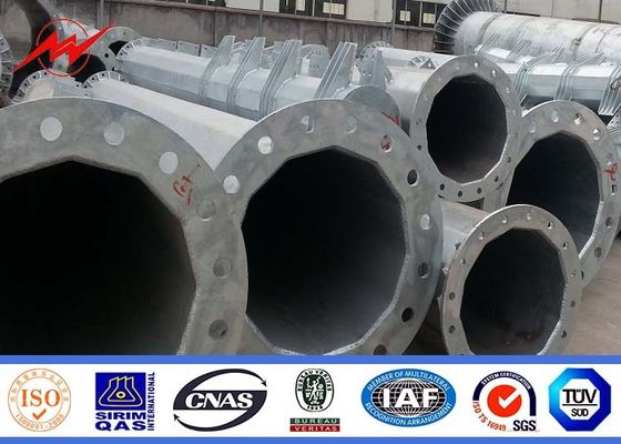 69KV imprägniern achteckiges galvanisiertes Stahlgetriebe Polen IP65/IP54