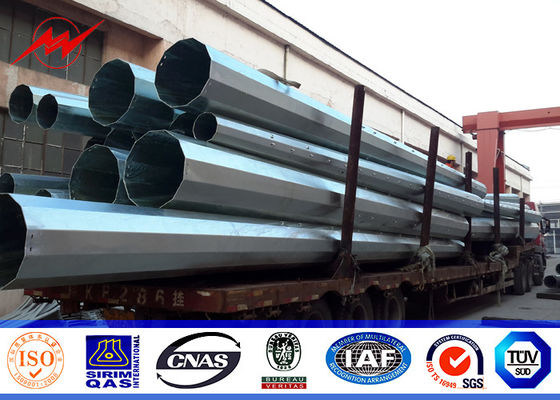 Doppelkreuz-Arm rundes 69kv 10m verbinden Art explosionssicheren den Stahlstrommast