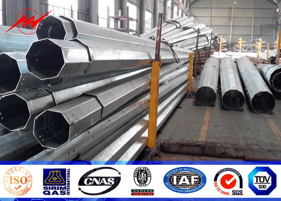 Doppelkreuz-Arm rundes 69kv 10m verbinden Art explosionssicheren den Stahlstrommast