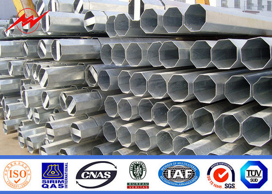 Runder 11m Stahlstrommast 400daN AWSD 1,1 für elektrisches Distribition