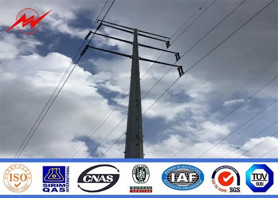 Mittelspannung galvanisierter Pole-Antirost 3-15m der Übertragungsleitungs-132KV