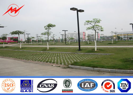 Parkplatz-Lichtmast Soems konischer 6m im Freien mit einzelner Klammer