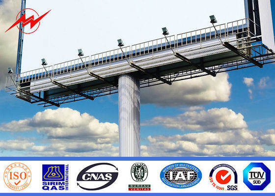 Runde LED Plakatwerbung des Rostschutzmittel-3 in1 im Freien mit Backlighting 8m