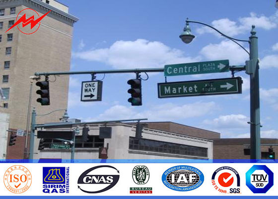 Einarmiges achteckiges konisches polygonales Straßenlaterne-Pole-Dodecagon