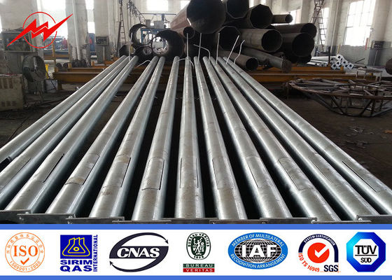 einarmige quadratische 10m Parkplatz-Flut-heller Pole-Mautstation LED heller Pole