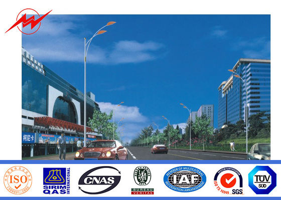 12M doppelter Parkplatz heller Pole Arm-4mm mit 1.5M Querarm