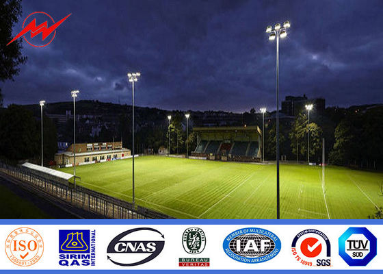 35m multi- pyramidenförmiger hoher Mast-Pole-Sport-helles Pole-konoides Poly