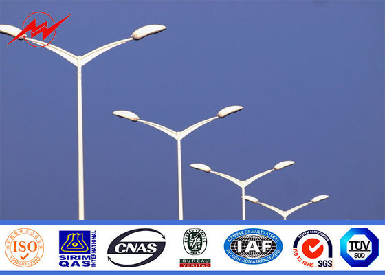 Rostfestes StraßenlaternePolen, Stärke des Landstraßen-Lichtmast-3mm