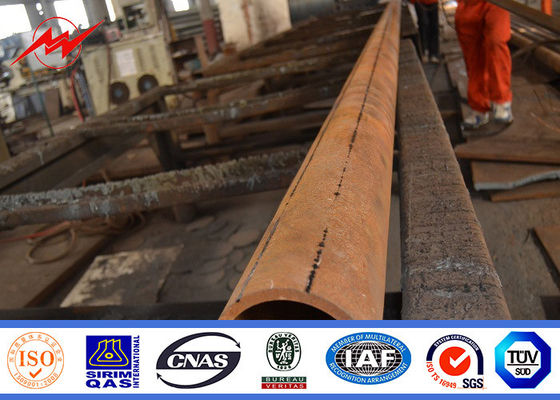 Stärke-achteckiger Lichtmast-Sonnenkollektor 12m Höhen-3mm im Freien für Straße