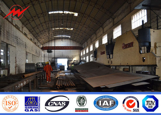 Straßenlaterne-Pole-Stahlpfosten des Straßenrand-10m mit Anzeigenfahne