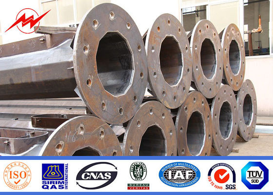 Stärke-Einkaufszentrum-hoher Mast Pole 25m Höhen-8mm 15 Jahre Garantie-