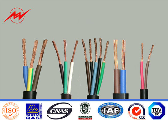 Leiter-elektrische Draht-und Kabel-PVC-Kabel-rotes Weiß der Aluminiumlegierungs-750v