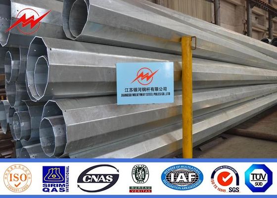 Polygonale Pole-Stahlstrommaste der elektrischen Leistung 50 Jahre Lebenszeit-