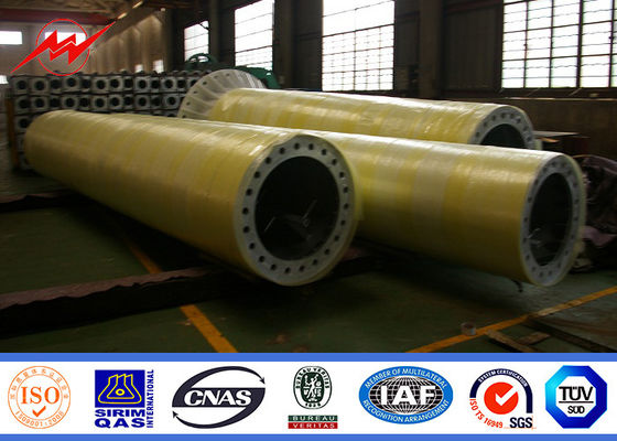 Achteckige 90FT Monopole Zellturm-Kommunikations-Verteilung im Freien