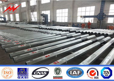 Hot Dip Galvanized Steel Transmission Power Pole mit ISO9001 Zertifikat