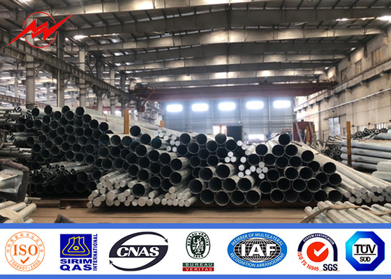 Hot Dip Galvanized Oktagonal elektrischer Strom Pole mit anpassbarer Höhe und Form