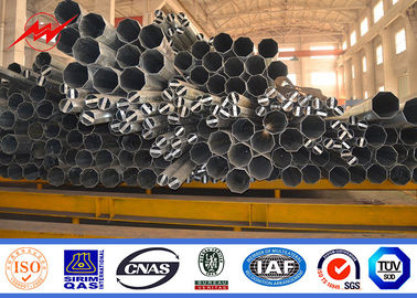 Hot Dip Galvanizing Power Steel Pole mit ISO9001 Zertifikat Q460