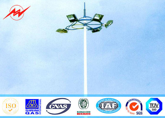 Achteckiger Stadions-Fußball-hohe Mast-Turm-heller Pole-Gewohnheit 30M für Seehafen