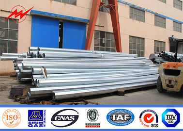 Hot Dip Galvanized Steel Transmission Pole mit Q345 Q460 Material