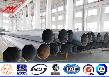 Runder sich verjüngender polygonaler galvanisierter Stahl-Pole für Stromleitung Verteilungs-Projekt