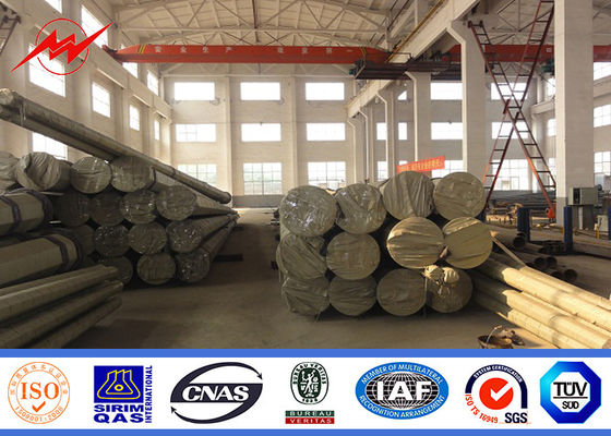 Abschnitte 45 FT 2 220-KV-elektrischer Stahl-Strommast mit Galvanisation/Bitumen