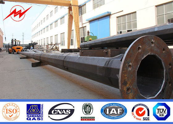 Hoher heben Mastlichtmastmast galvanisierter Stahlröhrenpfosten 50 Jahre Zeit an