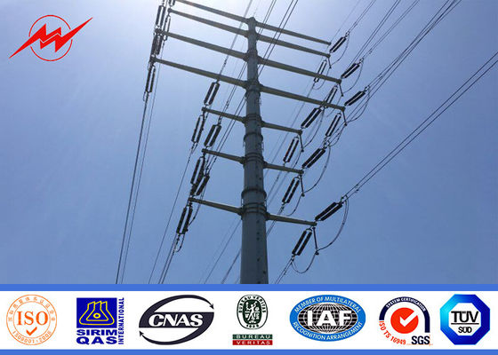 35FT direkter begrabener galvanisierter Gebrauchs- Stahl-Pole für Kraftübertragung