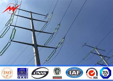 25m Gr65 materielles Stahlgetriebe Polen, Gitter geschweißter Stahlstrommast