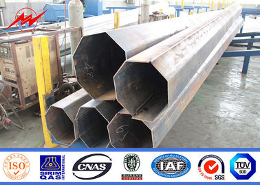 69KV 45FT 2 elektrischer galvanisierter Stahl-Pole Philippinen NEA Standard Segements