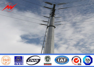 Stahl-Strommast ASTM A36 5mm, Bad-Galvanisation Polen des elektrischen Lichtes heißes